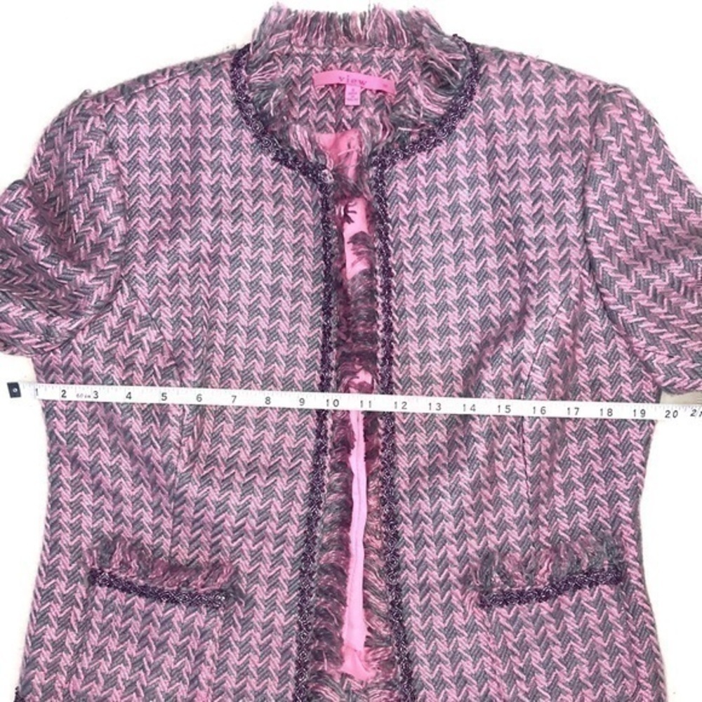 View Tweed Fringed Jacket - Picture 4 of 11